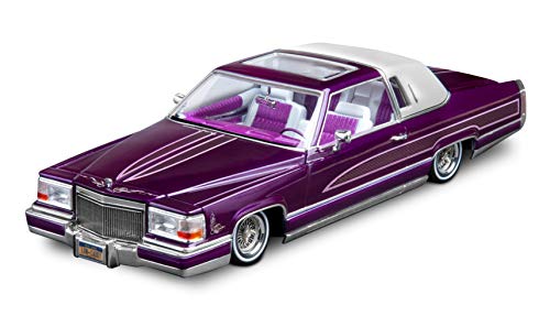 Revell 85-4438 Custom Cadillac Lowrider Model Car Kit 1:25 Scale 110-Piece Skill Level 5 Plastic Model Building Kit , Purple