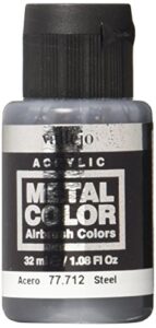 vallejo steel metal color 32ml paint