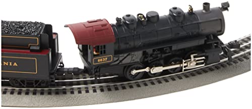 Lionel Pennsylvania Flyer LionChief 5.0 0-8-0 O Gauge Freight Train Set with Bluetooth Capability