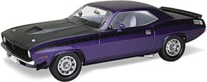 revell 85-4416 ’70 plymouth aar cuda model car kit 1:25 scale 143-piece skill level 5 plastic model building kit, purple