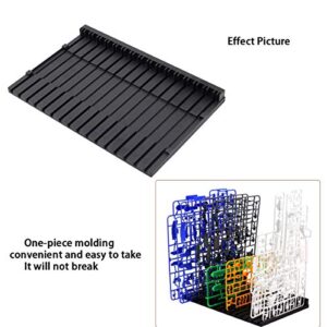 POMER Gundam Model Pieces Shelves Tool Stand Holder Rack,11.4x7.5inch Plastic Tool Drawer Storage Container for Aciton Figures Model Making Accessories DIY(1 PCS)