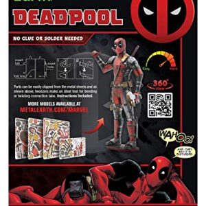 Fascinations Metal Earth Marvel Deadpool 3D Metal Model Kit