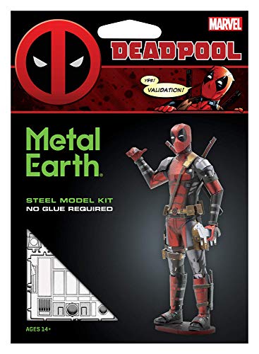 Fascinations Metal Earth Marvel Deadpool 3D Metal Model Kit