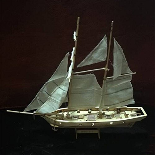 EastVita Wooden Model Ships Kits to Build for Adults, Wooden Ship Model Kit, 1/100 Scale Wooden Wood Sailboat Ship Kits for Collections Handmade Competition Boat Model Hobby