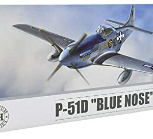 Premium Hobbies P-51D Blue Nose 1:72 Plastic Model Airplane Kit 126V