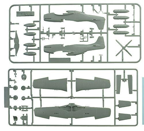 Premium Hobbies P-51D Blue Nose 1:72 Plastic Model Airplane Kit 126V