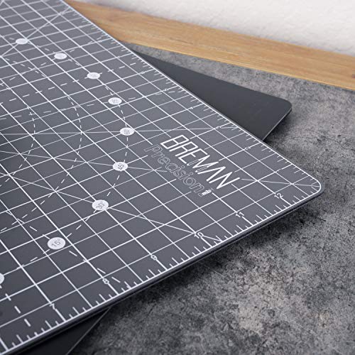 WA Portman Rotating Self Healing Cutting Mat And Rotary Cutter Set - Rotating Cutting Mat for Sewing & Quilting - 13x13 Inch Self Healing Cutting Mat Set - Rotary Cutter Mat - 5 Extra Blades