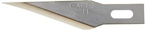 x-acto fba_xz211 z series light-weight replacement, 11, 4-7/8 in l, stainless steel blade, gold hue, pack of 5, 0.32 oz
