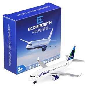ecogrowth model planes jet blue airplane model airplane toy plane aircraft model for collection & gifts