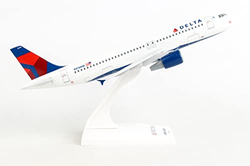 Daron Skymarks Delta 320 New Livery Airplane Model Building Kit, 1/150-Scale