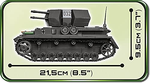 590 Pcs Historical Collection WWII /2548/ Flakpanzer Iv Wirbelwind