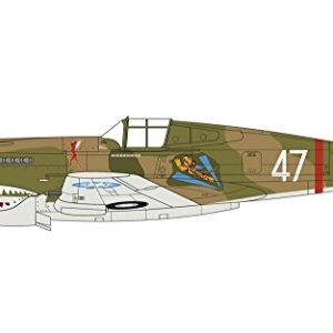 Airfix WWII Curtiss P-40B Warhawk 1:48 Military Aircraft Plastic Model Kit