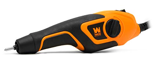 WEN 21D Variable-Depth Carbide-Tipped Engraver for Wood and Metal, Orange & General Tools Cordless Engraving Pen for Metal - Diamond Tip Etching Tool for Engraving Toys, Sporting Goods, & Glass Gifts