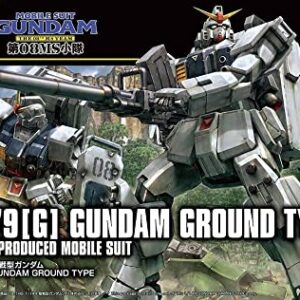 HGUC 1/144 Ground Type Gundam Plastic Model from "Mobile Suit Gundam The 08th MS Team"