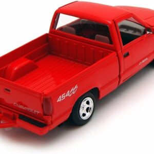 1992 Chevy 454SS Pick Up Truck, Red - Showcasts 73203 - 1/24 Scale Diecast Model Car by Motor Max