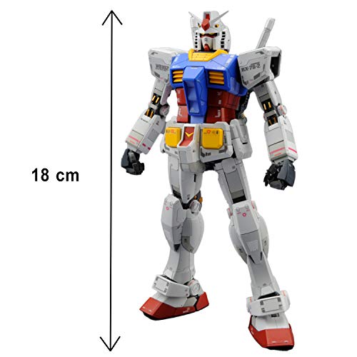 Bandai Hobby MG Gundam RX-78-2 Version 3.0 Action Figure Model Kit, 1:100 Scale