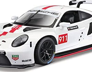 Bburago B18-28013 1:24 Porsche 911 RSR GT, Assorted Designs and Colours