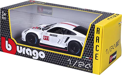 Bburago B18-28013 1:24 Porsche 911 RSR GT, Assorted Designs and Colours