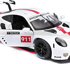 Bburago B18-28013 1:24 Porsche 911 RSR GT, Assorted Designs and Colours