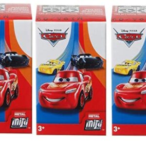Pixar Disney Cars 3 Die-Cast Mini Racers Blind Boxes - Bundle of 3