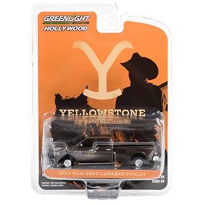 greenlight 44980-f hollywood series 38 – yellowstone – john dutton’s 2017 ram 3500 laramie dually – yellowstone dutton ranch 1/64 scale diecast