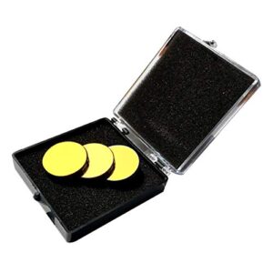 cncoletech 20mm laser mirror si reflective mirrors lens gold-plated silicon 3pcs co2 laser lens,for co2 laser engraving cutting machine