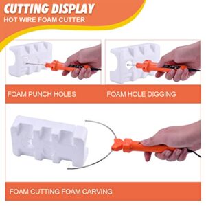 3 in 1 Foam Cutter, Genround Hot Wire Foam Cutter Electric Cutting Machine Hot Wire Foam Cutter Foam Cutting Pen Foam Cutting Tools for Polyethylene EVA Foam Carving, DIY Crafts