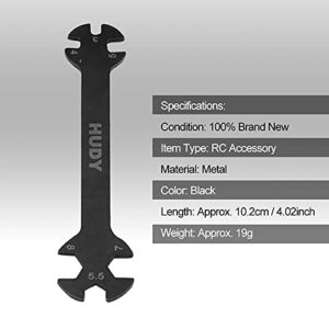 Tbest RC Car Wrench, Multi-Function Wrench Turnbuckle Wrench Special Tool for RC Car Rc Turnbuckle Wrench Rc Tools