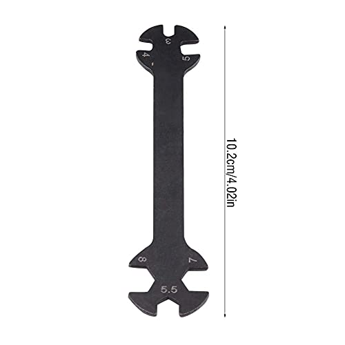 Tbest RC Car Wrench, Multi-Function Wrench Turnbuckle Wrench Special Tool for RC Car Rc Turnbuckle Wrench Rc Tools