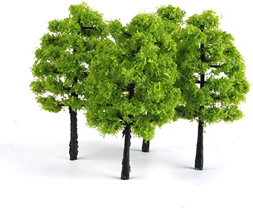 70-Pack Mixed Model Tree Train Trees Railroad Scenery Diorama Tree Architecture Trees for DIY Scenery Landscape