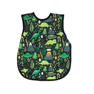 bapronbaby dino days bapron – soft waterproof stain resistant bib – machine washable – 6m – 5yr – (sz preschool 3-5yrs)