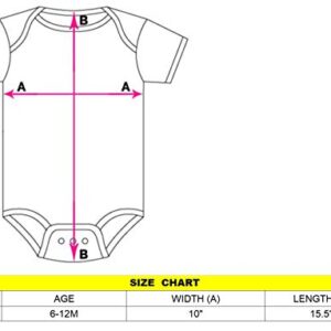 Kirei Sui Baby Birthday Bodysuit M Short Sleeve Half Way To One