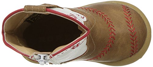 Roper Infants Cowbabies Roper Baseball Boot, Tan, 4