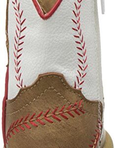 Roper Infants Cowbabies Roper Baseball Boot, Tan, 4