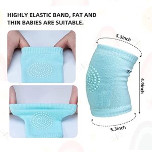 Baby Crawling Pads Anti Slip Knee Pads Unisex Baby Knee Protectors Toddler Leg Warmer Safety Walking Kneepads