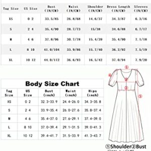 Women's Flower Lace Tie Front Wrap Mini Dress- Deep V Neck Floral Ruffle Sleeves Hem Short Skater Dresses for Bridal Shower Baby Blue