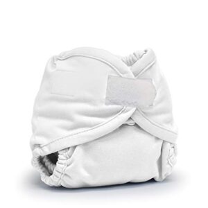 kanga care rumparooz newborn reusable cloth diaper cover aplix fluff 4-15lbs