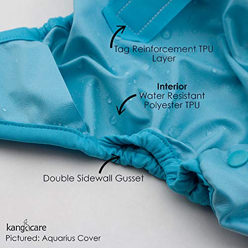 Kanga Care Rumparooz Newborn Reusable Cloth Diaper Cover Aplix Fluff 4-15lbs