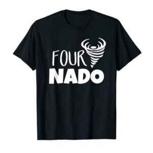 Fournado T-Shirt - Four Tornado Funny Toddler