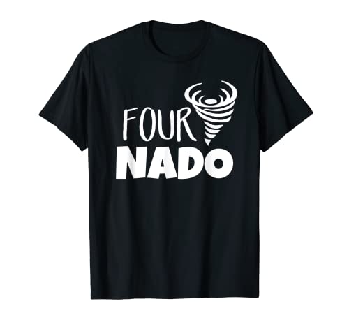 Fournado T-Shirt - Four Tornado Funny Toddler