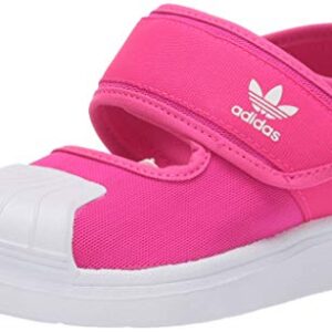 adidas Originals Kids Superstar 360 Sandals, Shock Pink/White/White, 8.5 US Unisex Toddler