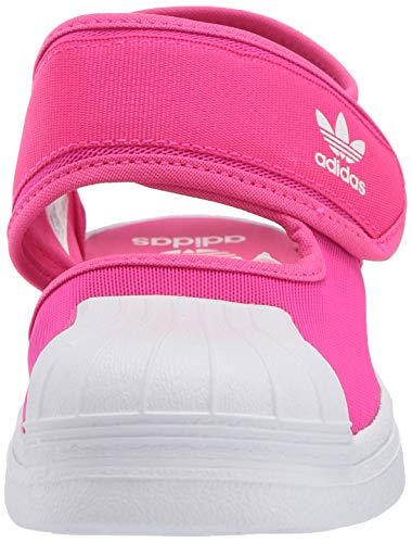 adidas Originals Kids Superstar 360 Sandals, Shock Pink/White/White, 8.5 US Unisex Toddler