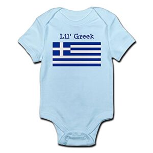 cafepress greek infant bodysuit cute infant bodysuit baby romper sky blue