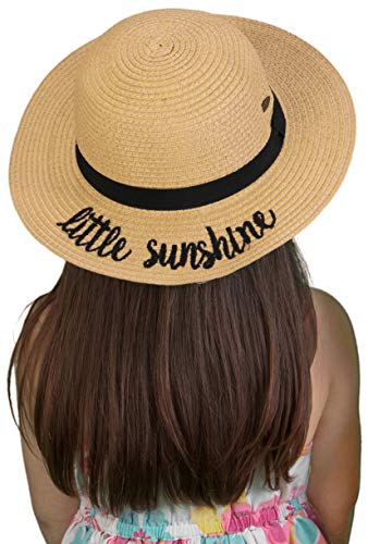 Mommy & Me Sunhat Bundle: Little/Hello Sunshine (Natural/Natural)