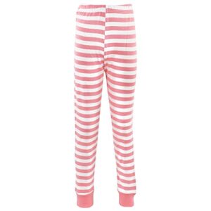 Hudson Baby Baby Cotton Pajama Set, Coral Stripe, 8 Years