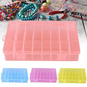 Plastic Storage Box, 4 Plastic Storage Box Plastic Storage Container Plastic Beads Rings Earrings[4pcs]