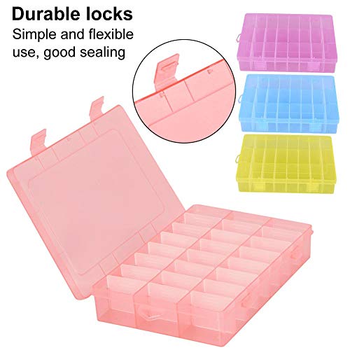 Plastic Storage Box, 4 Plastic Storage Box Plastic Storage Container Plastic Beads Rings Earrings[4pcs]