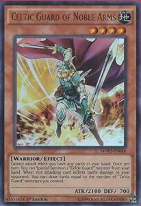 yugioh celtic guard of noble arms – mvp1-en048 – ultra rare – 1st edition nm ,#g14e6ge4r-ge 4-tew6w216786