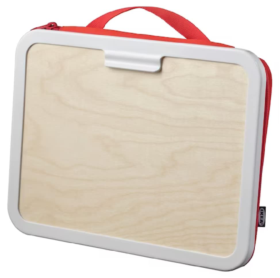 I-K-E-A MÅLA Portable Drawing Case Red Polyester/Polypropylene 13 3/4x10 5/8''