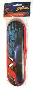 spiderman tin zipper pencil case in poly bag with header cut
